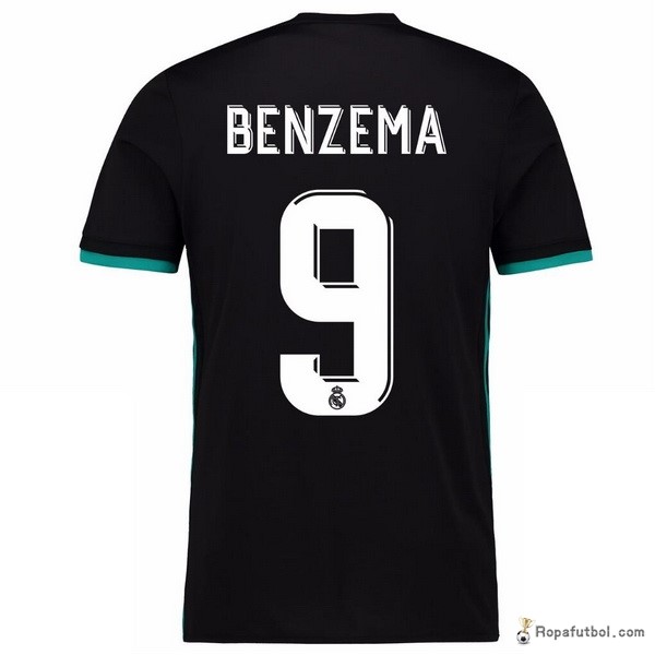 Camiseta Real Madrid Replica Segunda Ropa Benzema 2017/18